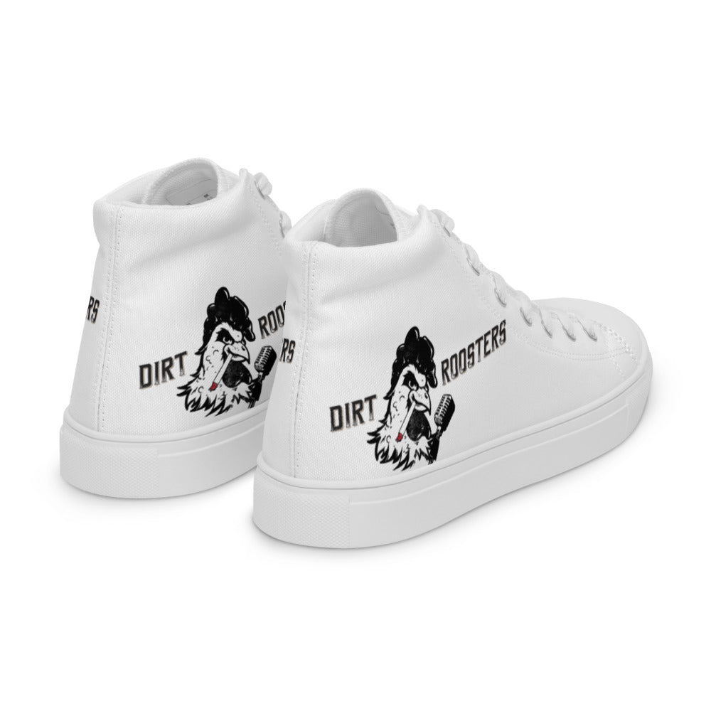 Women’s high top canvas shoes