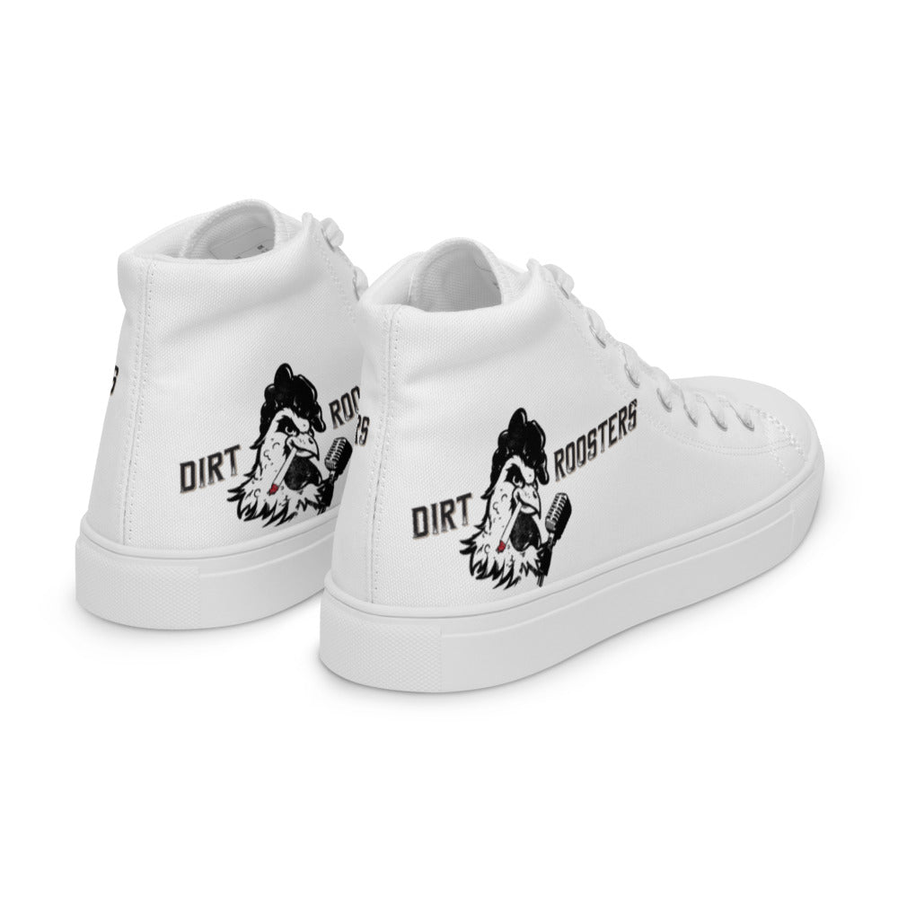 Men’s high top canvas shoes